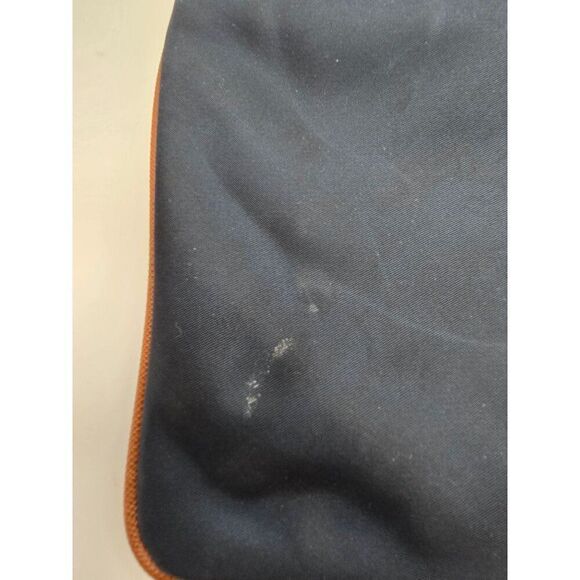 Michael Kors Navy & Brown Crossbody Bag With Zip Closure with COA - Picture 5 of 12